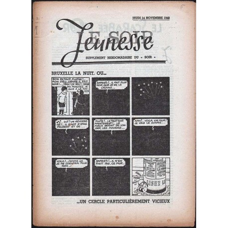 Le Soir Jeunesse: 14 de noviembre de 1940