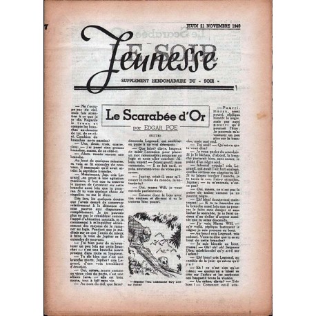 Le Soir Jeunesse: 21 de noviembre de 1940