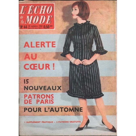 L'Echo de la Mode: 30 de octubre de 1960