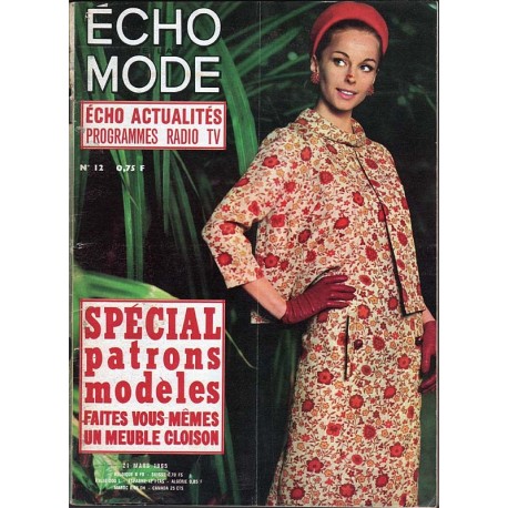 L'Echo de la Mode: 21 de marzo de 1965