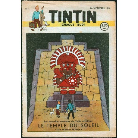 Journal Tintin Belge 1946 numéro 1