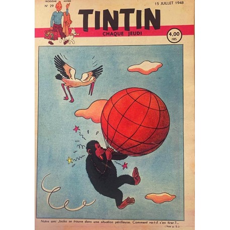 Journal Tintin Belge: 15 de julio de 1948