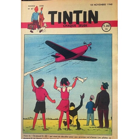 Journal Tintin Belge: 18 de noviembre de 1948