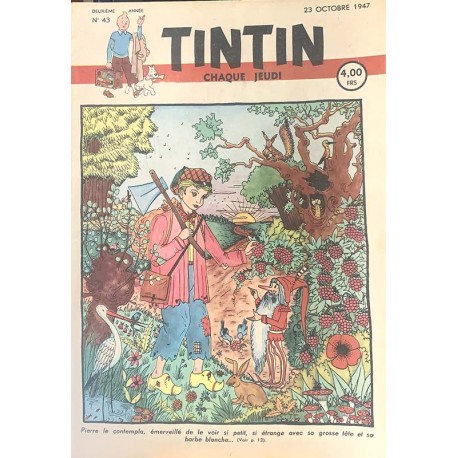 Journal Tintin Belge: 23 de octubre de 1947