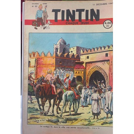 Journal Tintin Belge: 11 de diciembre de 1947